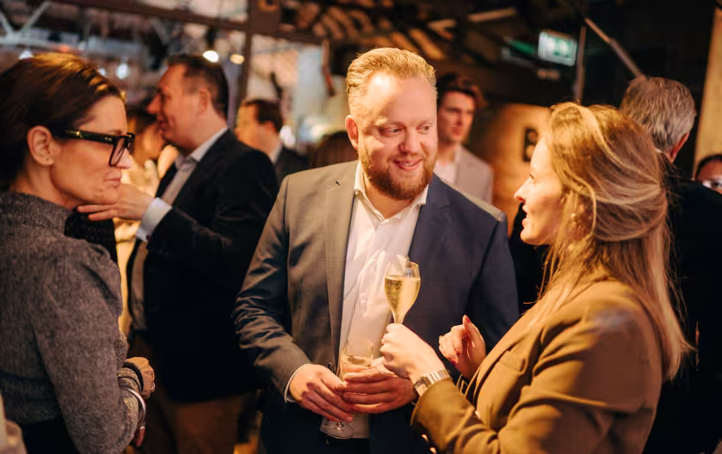 People at a cocktail party