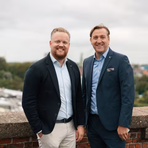 two men